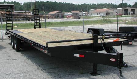 Ball Hitch Deck Over Equipment Trailers