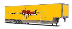 Gooseneck Enclosed Cargo And Car Trailer